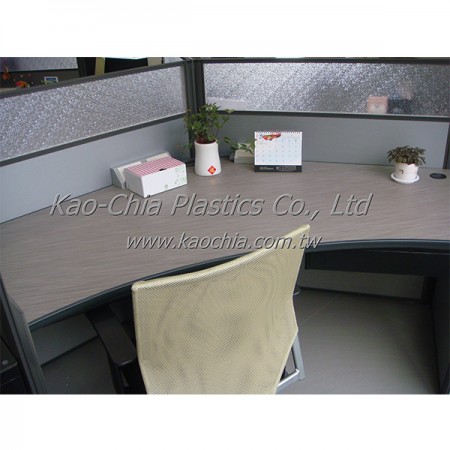 Application of GPPS Patterned Sheet - Office Desk Panel Screen